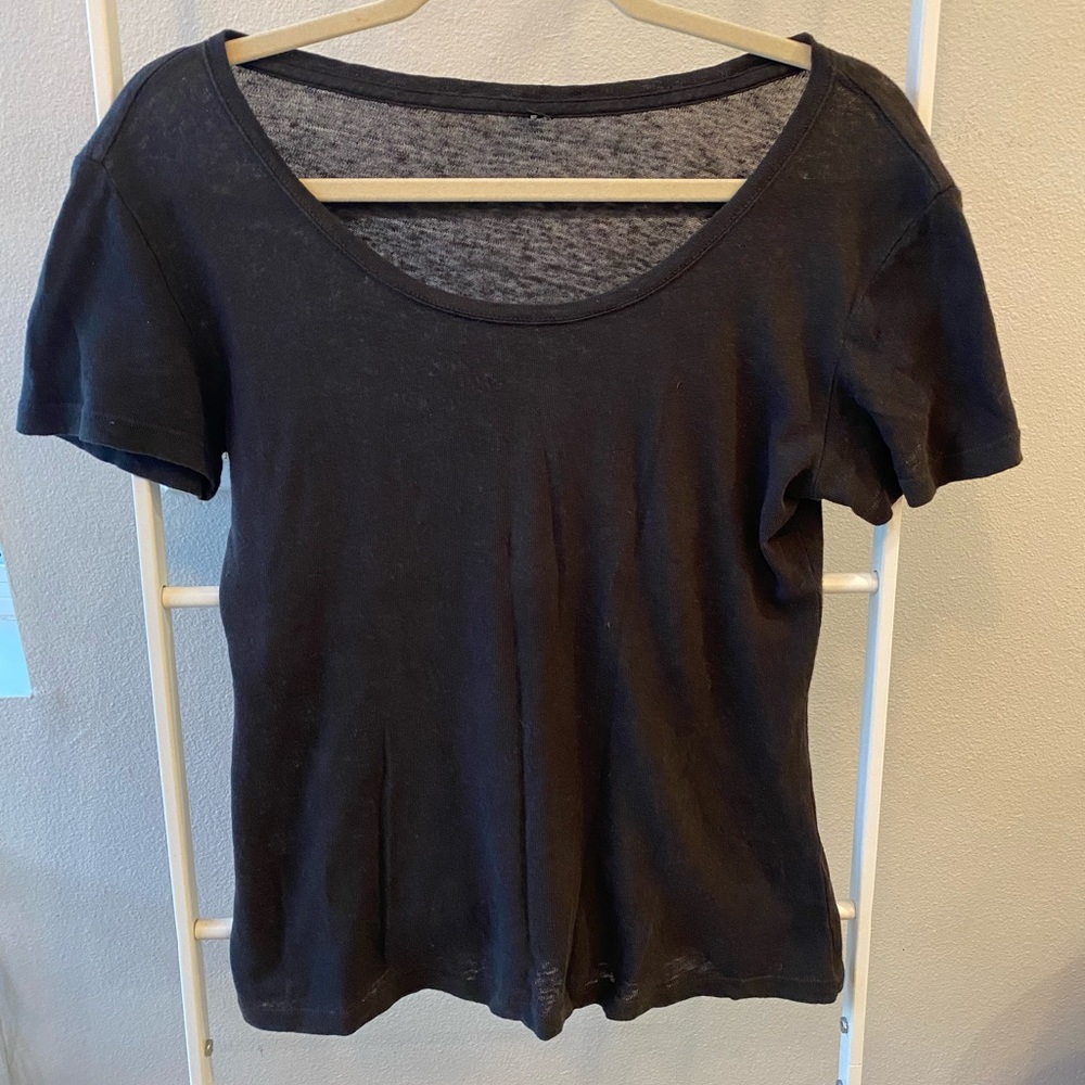 Women’s high quality cotton slub t-shirt excellent condition size Small or XS